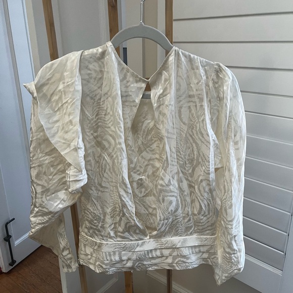 Ronny Kobo Silk open back top. Stunning. NWOT Size M - Picture 9 of 9